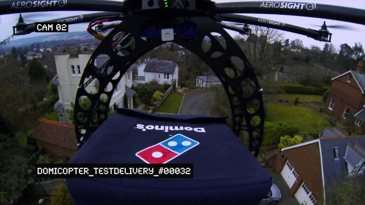 Introducing the Domino's DomiCopter!