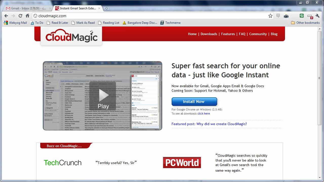 YouTube video player
