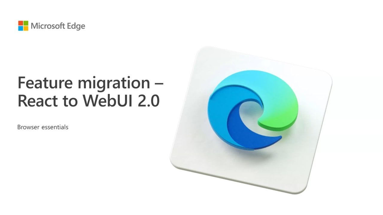React to WebUI 2.0