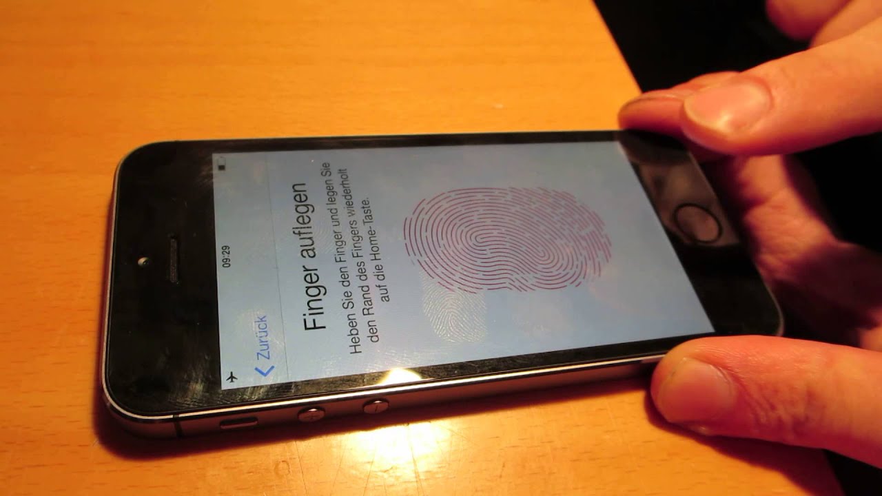 hacking iphone 5S touchID