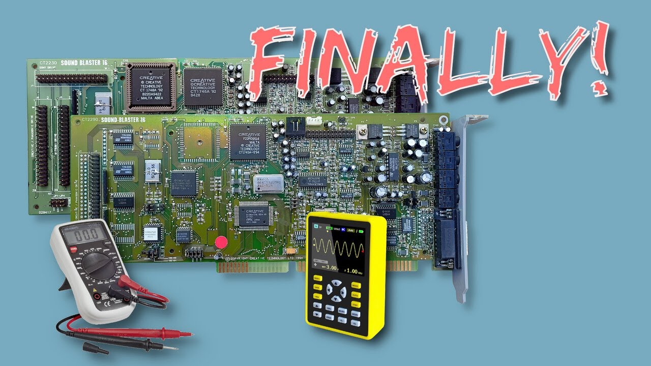 Let's repair Creative Sound Blaster 16