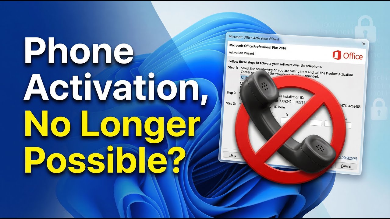 Has Microsoft Ended Phone Activation?