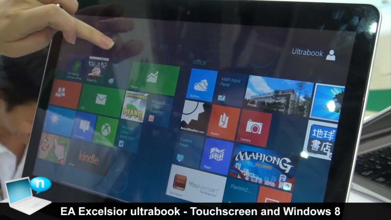 EA Excelsior ultrabook - Macbook clone with touchscreen and Windows 8