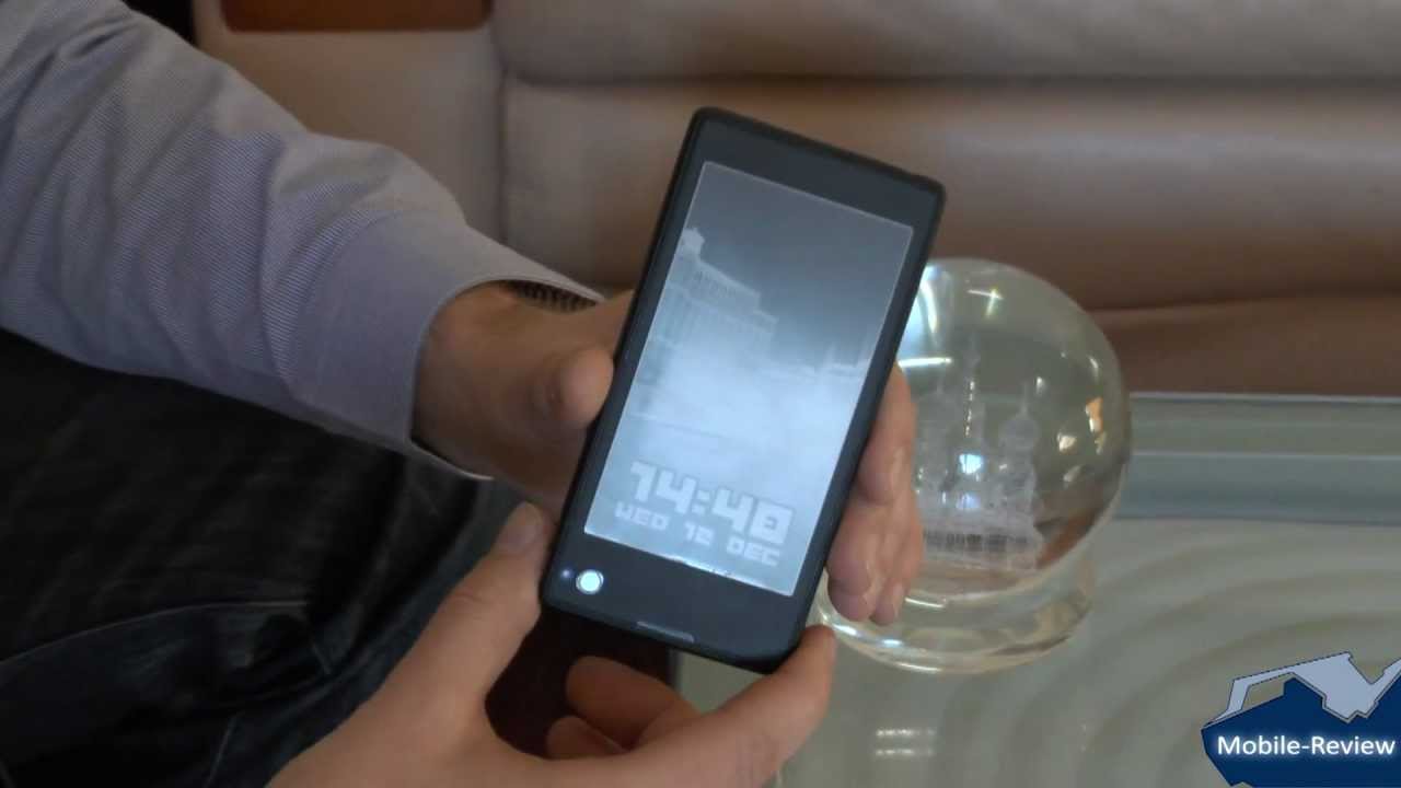 YotaPhone - LCD + E-Ink (eng)