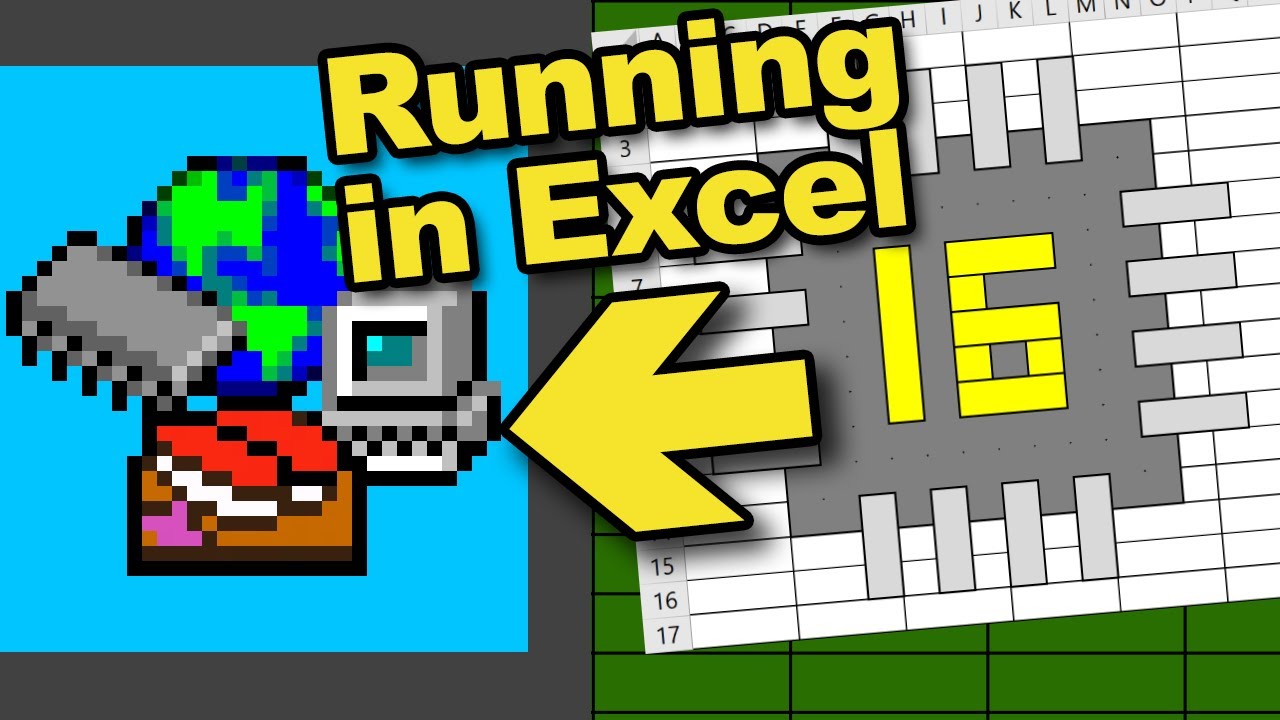 I built my own 16-Bit CPU in Excel