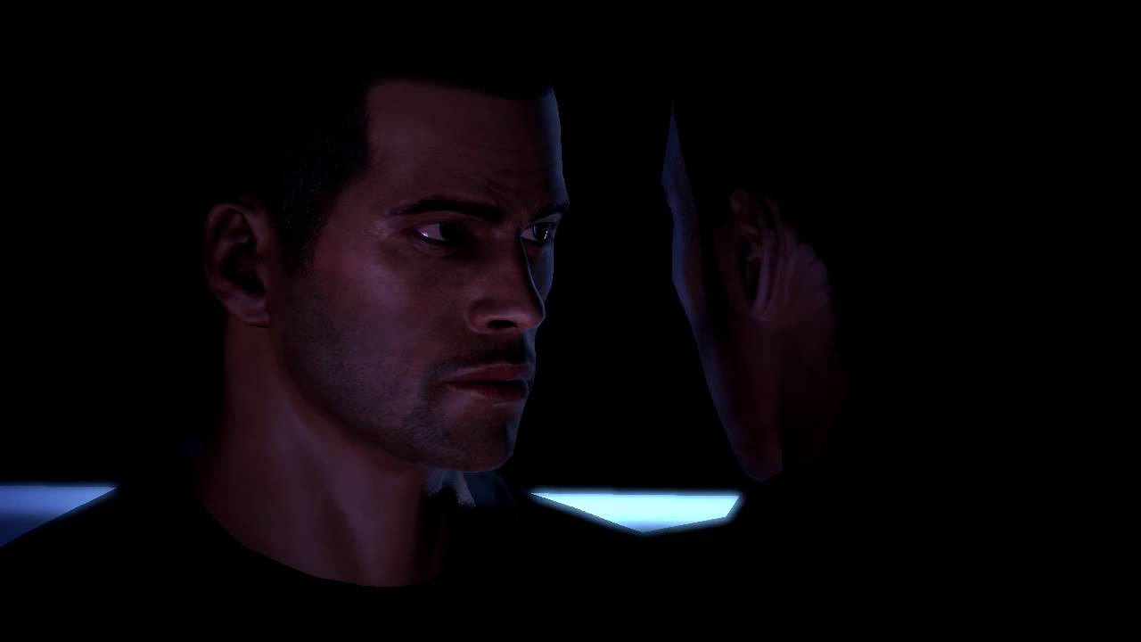 Male Shepard and Kaidan romance.