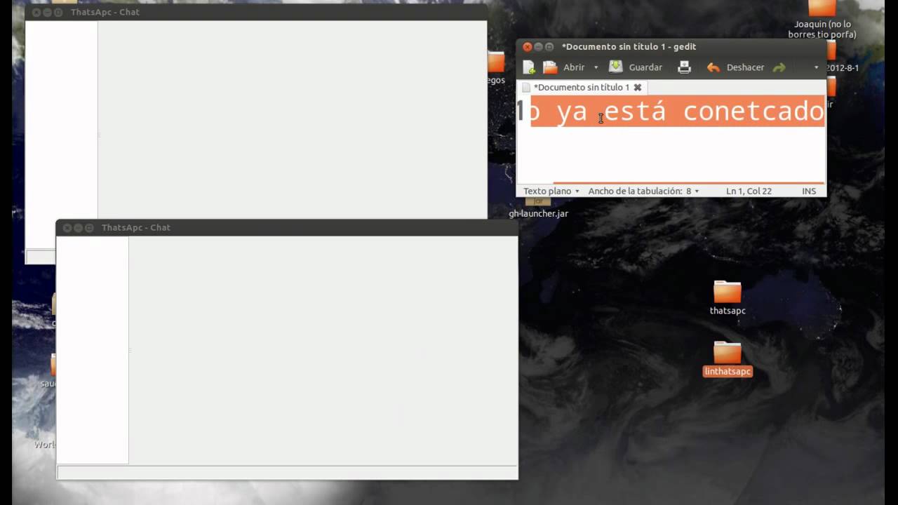 Demostración de thatsapc