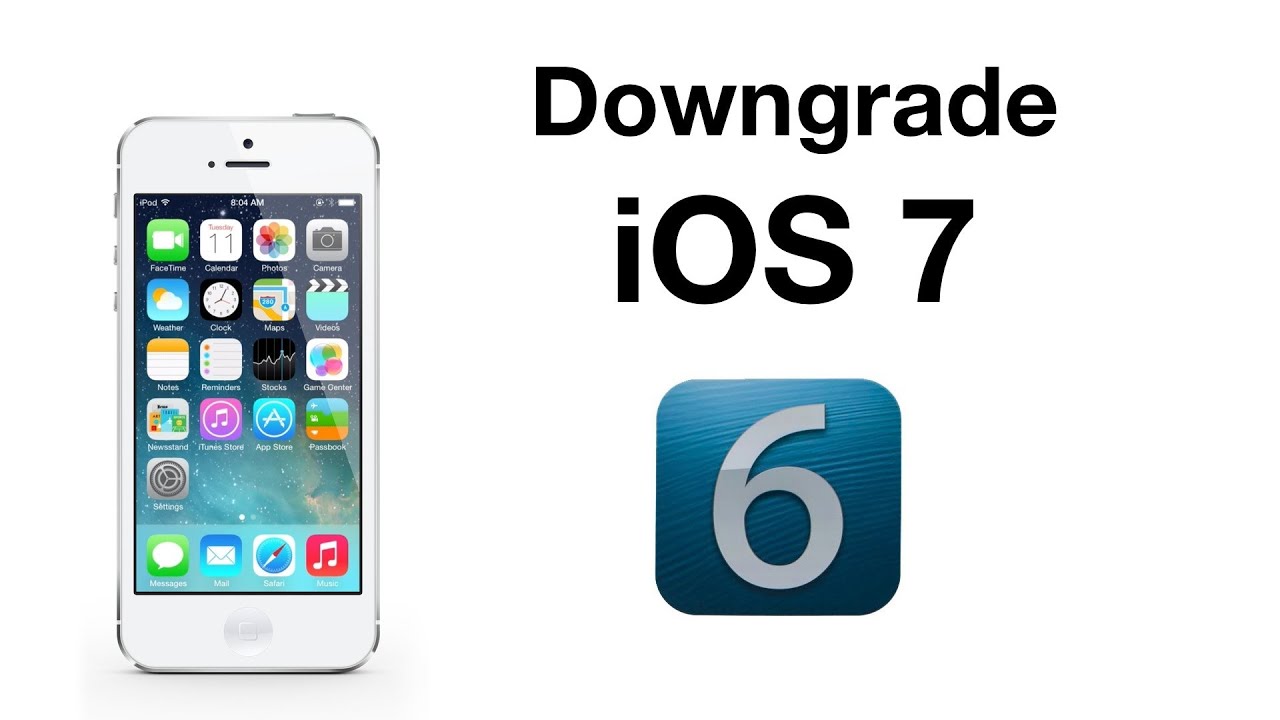 iOS 7: How to downgrade iOS 7 to iOS 6.1.3