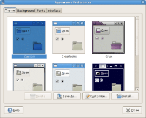 gnome 220 appearance