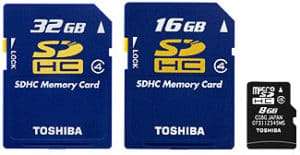 toshiba 32gb sdhc