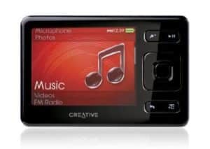 zen creative pantalla
