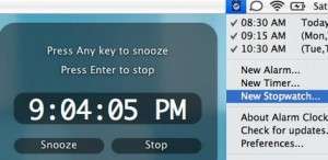 alarm small