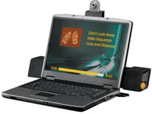 logitech audio hub pantalla