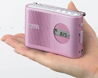 sony pink radio