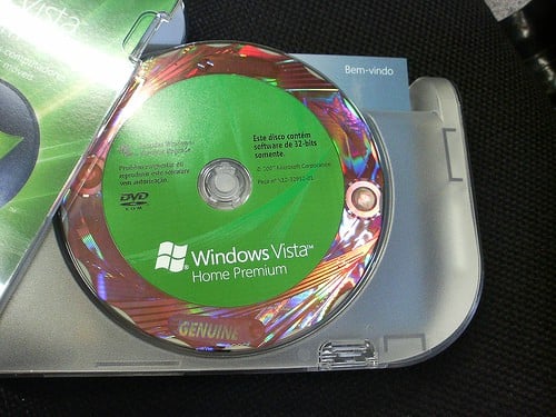 Descargar disco recuperación Windows Vista