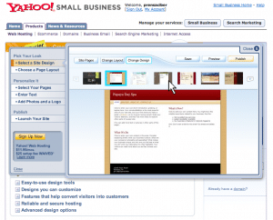 yahoo hosting