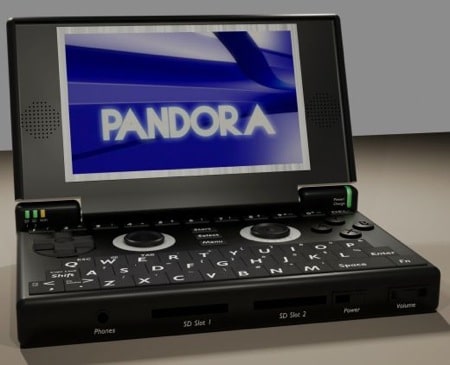 Consola portátil Pandora, basada en Linux