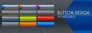 button design psd