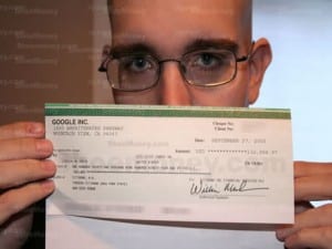 cheque adsense