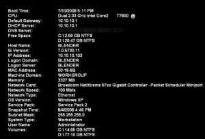 bginfo