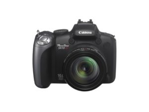 canon sx10 front