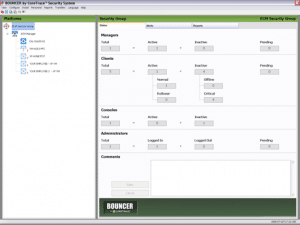 screenshot bouncer platforms view