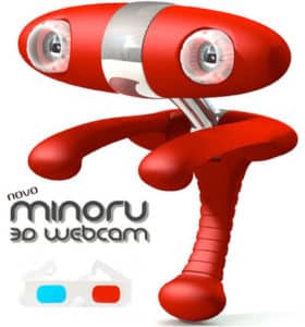 minoru 3d webcam news
