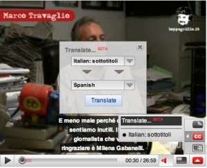 youtube translate comments