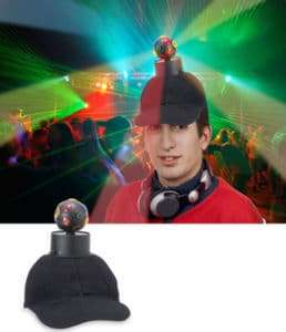 disco ball hat
