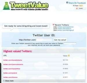 tweetvalue