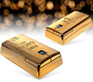 gold bullion wireless mouse