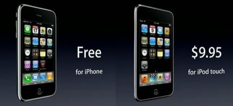 ¿Las actualizaciones del iPod Touch gratuitas en un futuro?