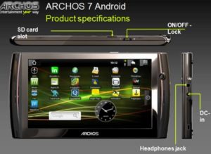 archos4 android 2