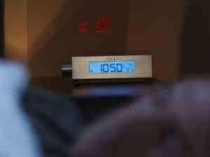 lifestyle image ipod dock icf c717pj bed
