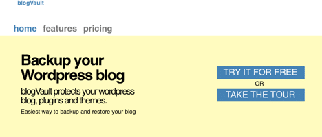 blogVault – realiza copias de seguridad de blog en WordPress