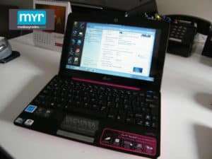 asus eee pc 1008p seashell