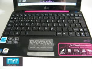asus karim rashid teclado