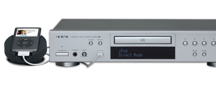 Teac CD-P650, reproductor de CD altamente compatible con iPod