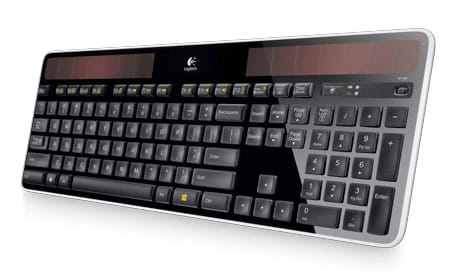 Logitech Wireless Solar Keyboard K750, teclado con panel solar
