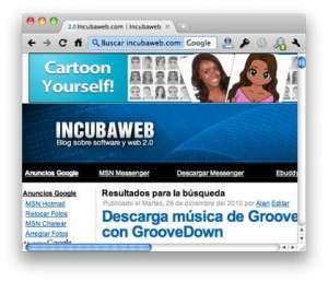 chrome buscador