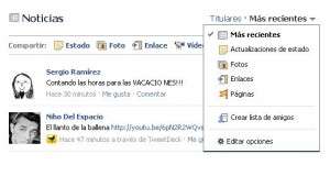 facebook actualizacion