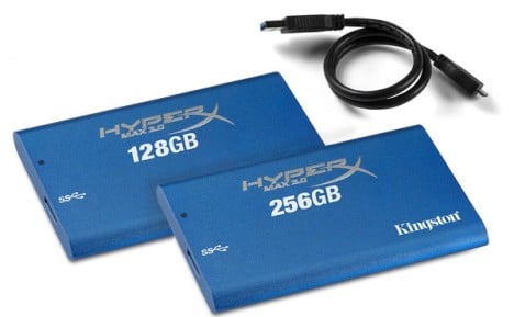 Kingston HiperX Max 3.0, nuevo SDD ultrarápido con conexión USB 3.0