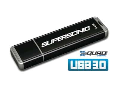 Patriot Supersonic, unidad flash con interfaz USB 3.0