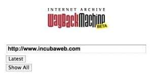 wayback machine