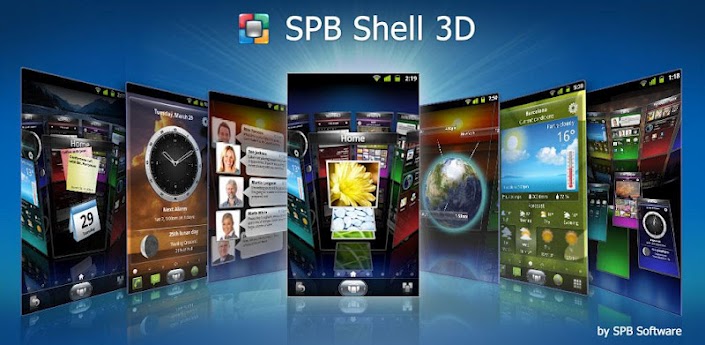 SPB Shell 3D: una aplicación que convierte tu interfaz móvil Android en 3D