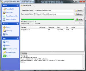repara tus archivos zip repair pro