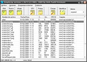 simplyzip compresor de archivos 480x340