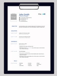 free html resume template