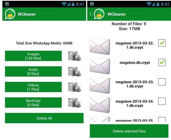 WCleaner, aplicación Android para “limpiar» WhatsApp