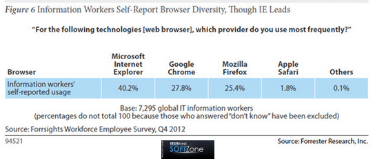 Internet Explorer datos